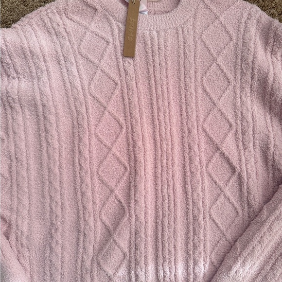 Skims COZY LIGHT OVERSIZED CABLEKNIT CREWNECK PULLOVER - Picture 7 of 10